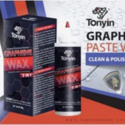 Tonyin Graphene Paste Wax 3 in 1 – Gerçek Grafen İçerikli Cila, Parlatma ve Koruma