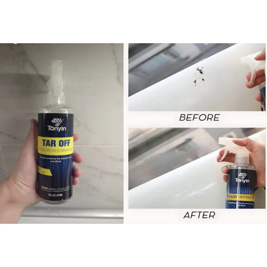 TONYİN Zift, Reçine ve Bant Kalıntısı Sökücü – 473 ml Etkili Formül TONYİN Zift, Reçine ve Bant Kalıntısı Sökücü – 473 ml Etkili Formül