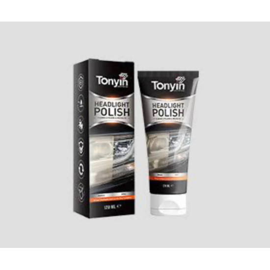 Tonyin Headlight Polish Compound – Far Çizik Giderici ve Parlatıcı Pasta 120ml