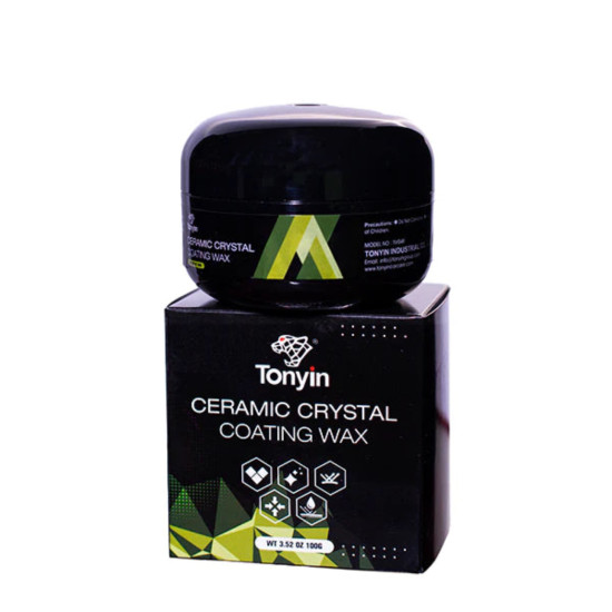 Tonyin Ceramic Crystal Coating Wax – Seramik Parlatıcı ve Koruyucu Wax 100 gr