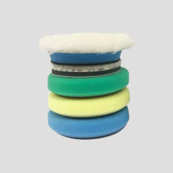 Tonyin 75mm Mini DA Polisaj Ped Seti – 5’li Set (TP25) – Sünger + Yün Ped