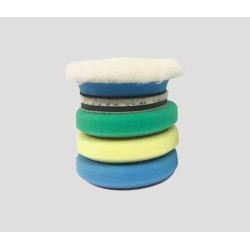 Tonyin 75mm Mini DA Polisaj Ped Seti – 5’li Set (TP25) – Sünger + Yün Ped