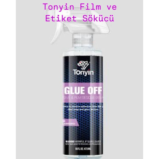 Tonyin Glue Off 473 ml | Yapışkan ve Film Kalıntısı Giderici